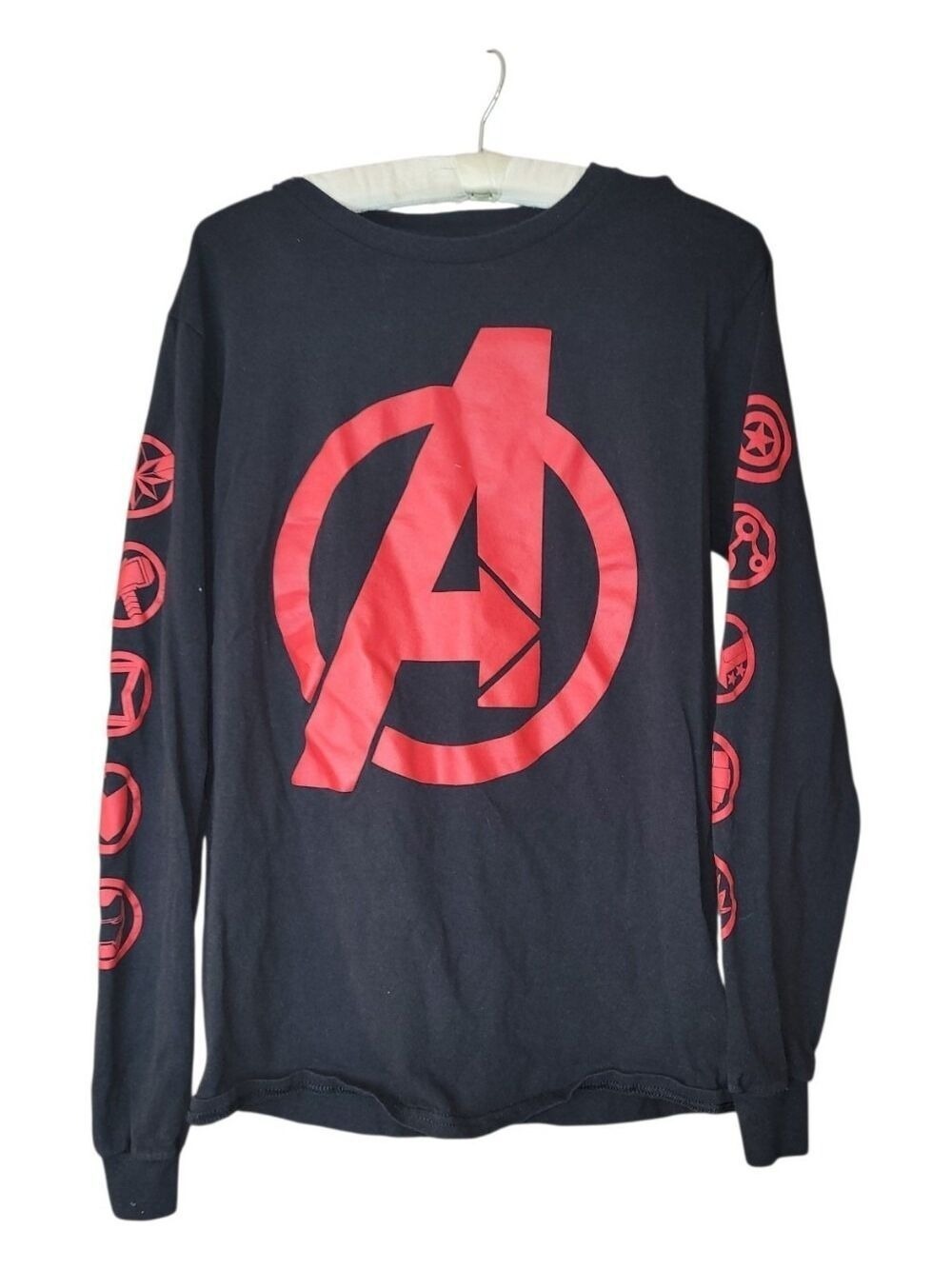 Marvel Avengers Long Sleeved Shirt Unisex S Small
